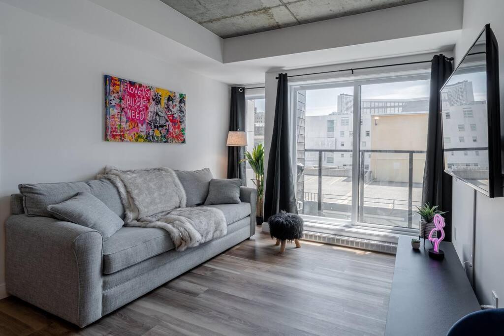 Condo 2 Ch - 500M Vieux-Quebec & Gym Buitenkant foto