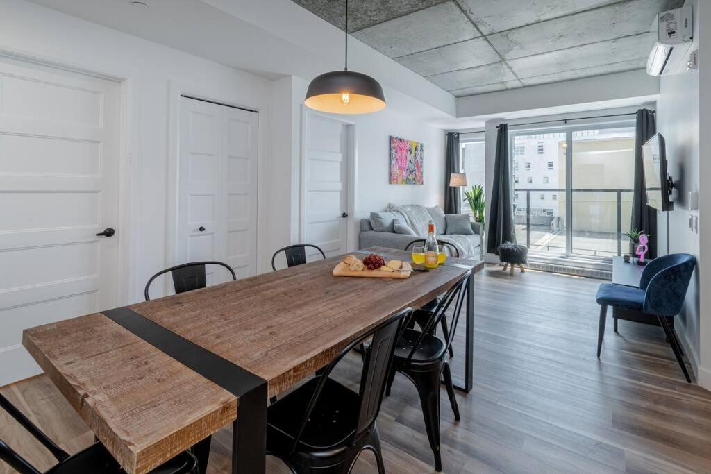 Condo 2 Ch - 500M Vieux-Quebec & Gym Buitenkant foto